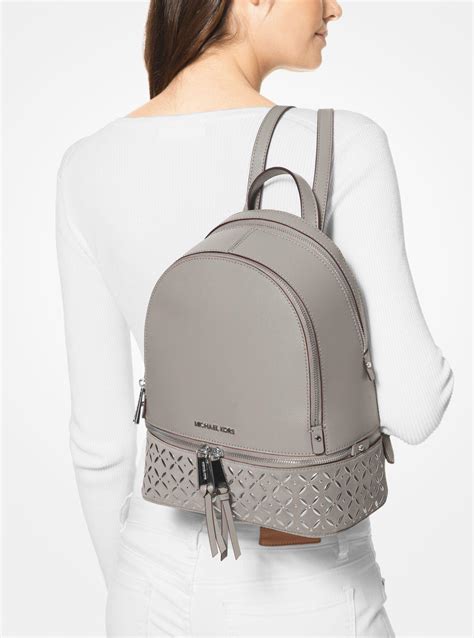 michael kors gray backpack purse|michael kors black mini backpack.